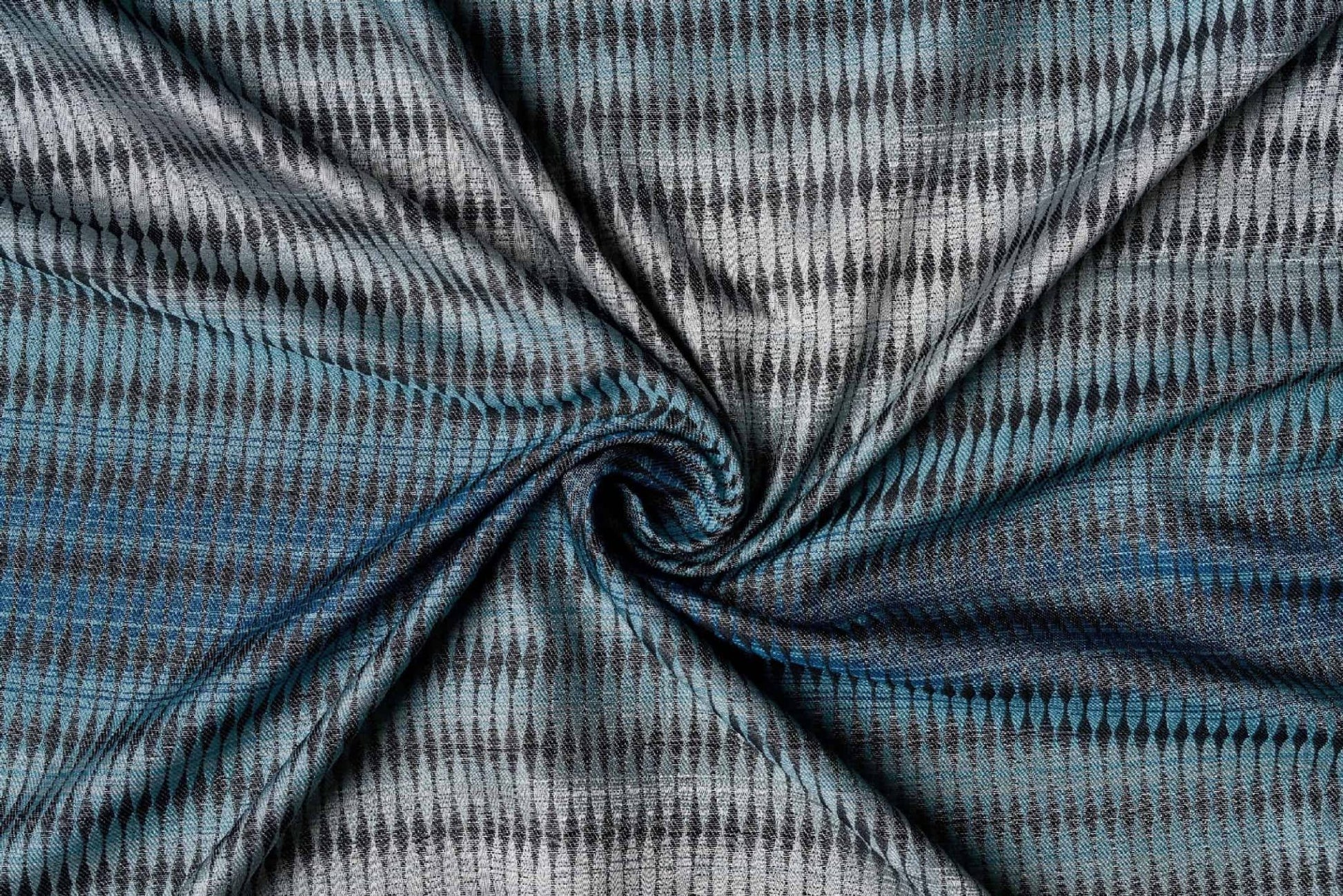Draperie Carra Albastru-Gri, 140x260 cm